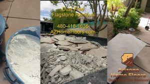 flagstone removal dust free
