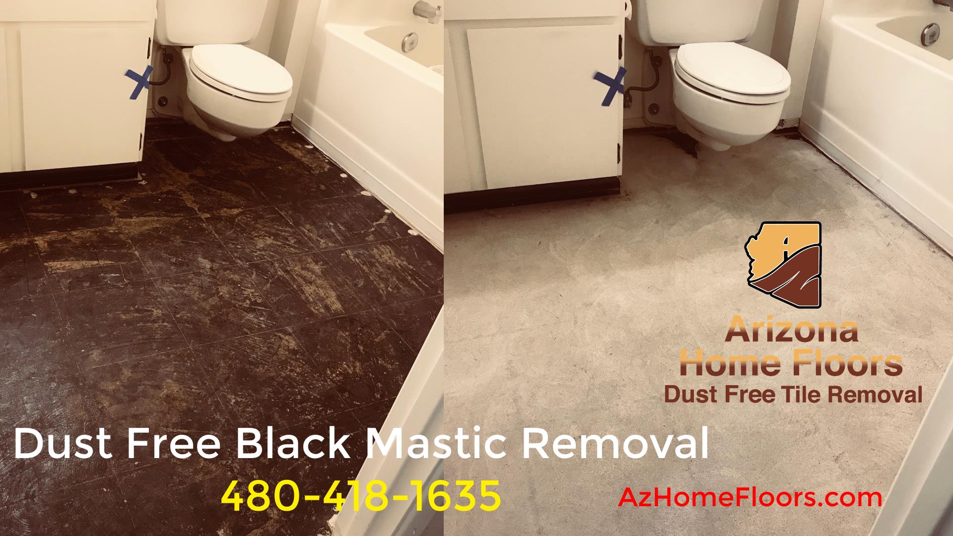 Arizona Dust Free Floor Removal, Floor Tile Mastic Removal
