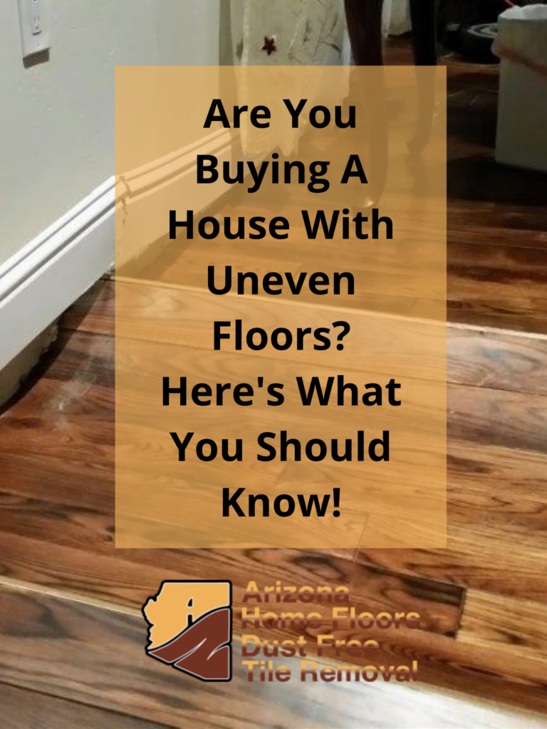 Ing A House With Uneven Floors