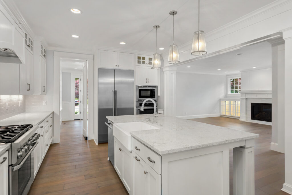 open concept kitchen